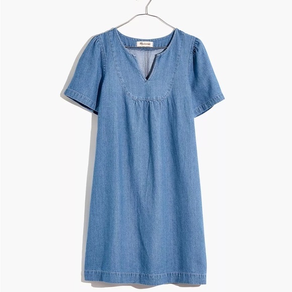 Madewell Denim Popover Swing Dress, size S, good used condition - Picture 4 of 9